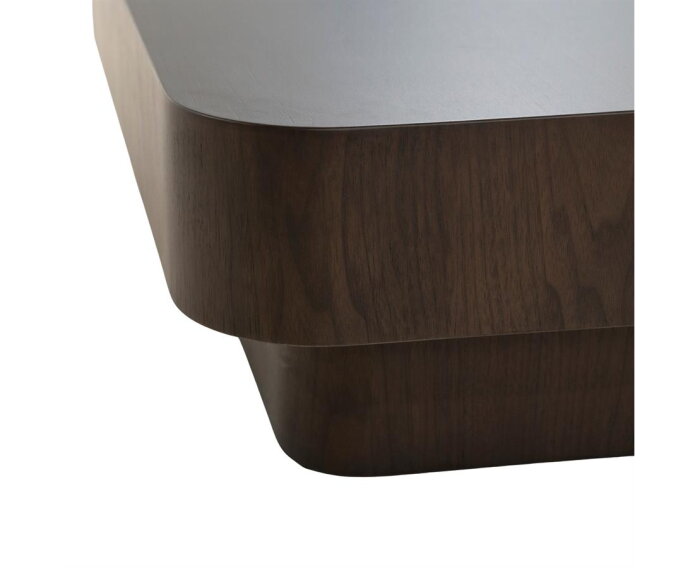 Salontafel Jip large 100x100cm - bruin | Eleonora