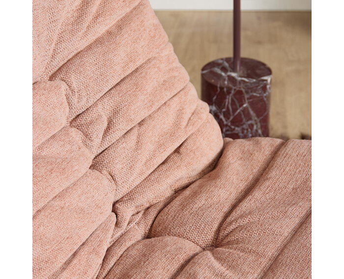 Relaxfauteuil Zen - Draaibaar & Verstelbaar - Aragon stof - Pink - 78&times;97&times;90 cm - Starfurn