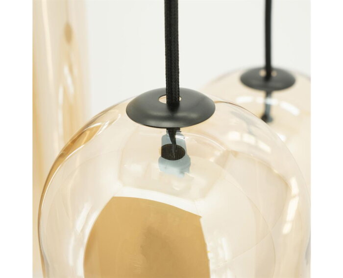 Shona cluster round - amber | BY-BOO