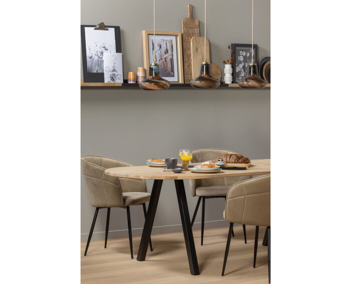 Cup Hanglamp Glas Ø21cm - BePureHome
