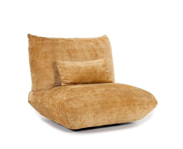 Fauteuil Turner - Draaibare fauteuil met luxe comfort - Geel | SEVN