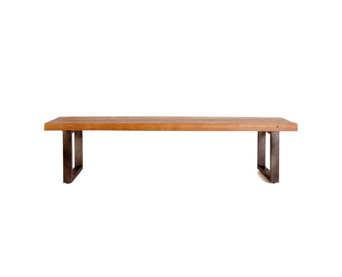 Eleonora Eetkamerbank Mangohout 230 cm | Gratis verzending | Meubelplaats.nl