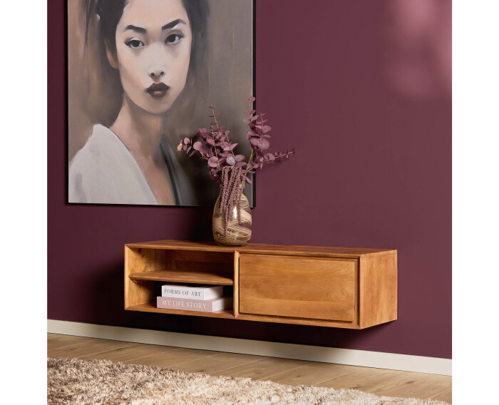 Zwevend tv meubel Ambiance Naturel | 120 cm