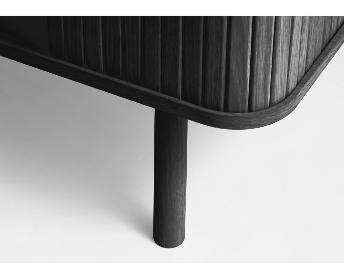 Tv meubel Cavo eiken 160 cm - Zwart