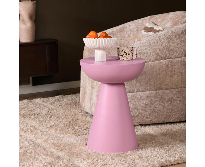 Bijzettafel Owen | Roze
