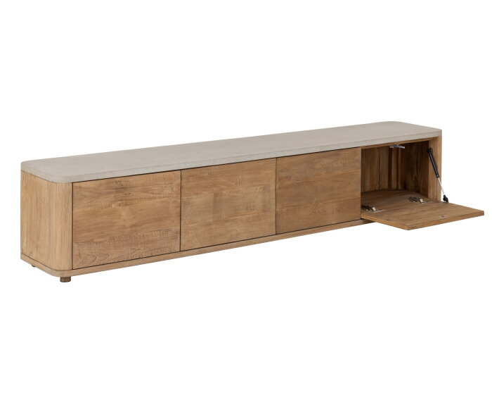 Nova tv meubel large travertin top