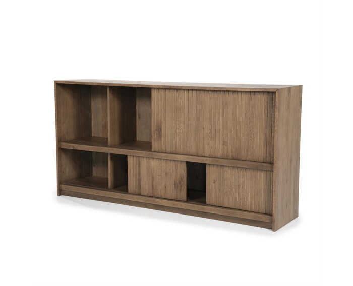 Dressoir Milo 180x42cm - bruin | Eleonora