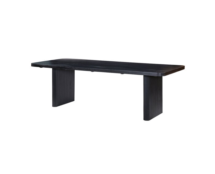 Eettafel Harvard 200 cm  - Zwart | Hotel collection