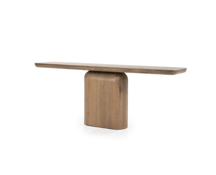 Sidetable Leon 200x45cm - bruin | Eleonora