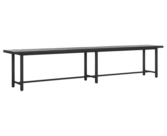 Timeless Black eetkamerbank Beam 240 cm