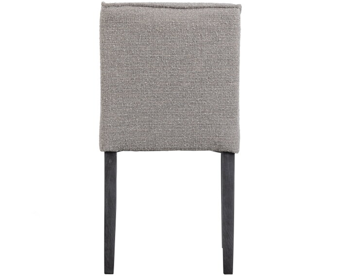 Tessel Eetkamerstoel Boucle Middengrijs - WOOOD