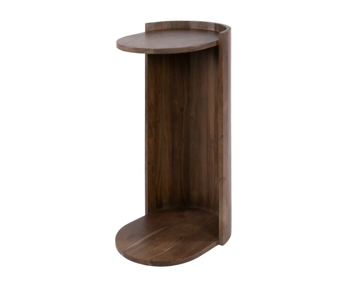 Overzettafel Carry - Massief acacia bruin