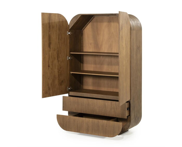 Kabinet King 110x40cm - bruin | Eleonora