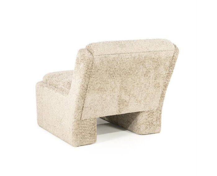 Lounge chair Omla - taupe | BY-BOO
