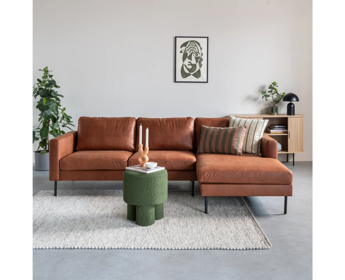 by fonQ Dots Vloerkleed - Kiezel - Rechthoekig - 160 x 230 cm