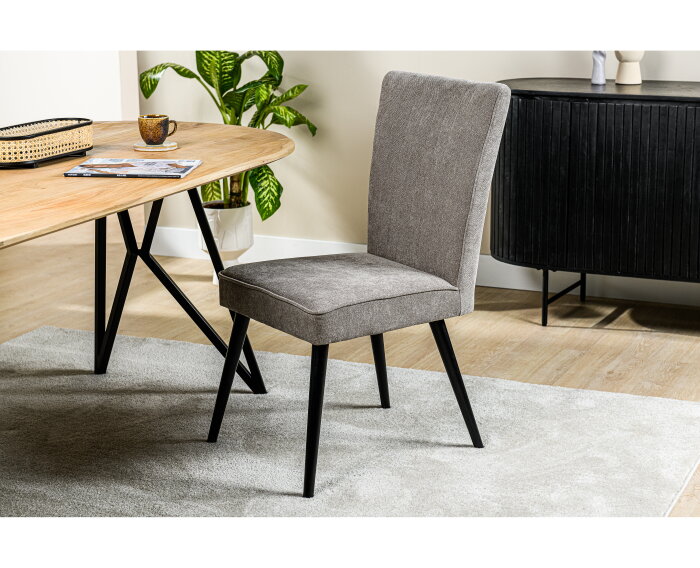 Eetkamerstoel, stof Jameson, J520 taupe
