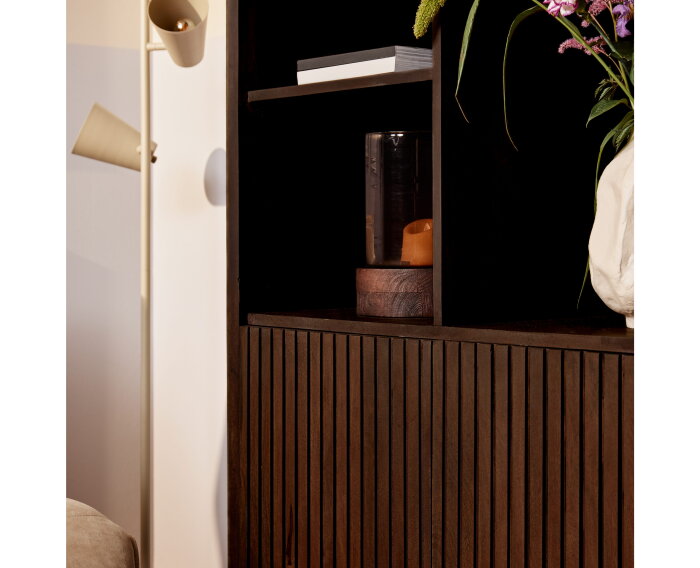 Vakkenkast Madison Brown | 90 cm