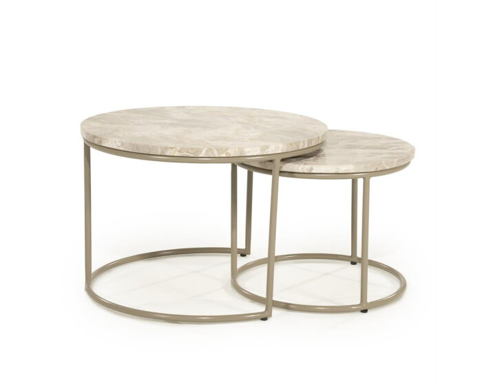 Alvar ( set of 2) 60x60cm - beige | BY-BOO