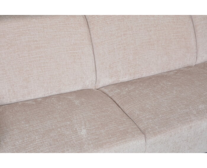 Hoekbank Milena Beige - Astra 3 &ndash; Ottomane Rechts &ndash; 274x210 cm