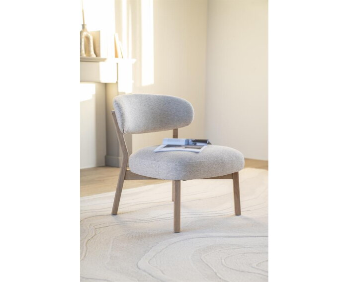 Fauteuil Mikky naturel - beige | Eleonora