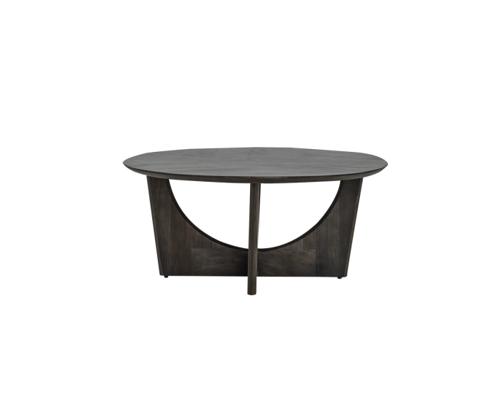 Fermo Salontafel rond olijfbruin 90 cm