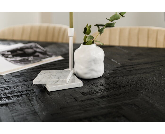 Eetkamertafel, 200x100, B340 zwart
