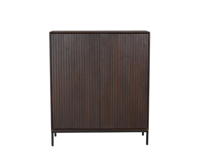 Kabinet kast Madison Bruin Mangohout 100 cm
