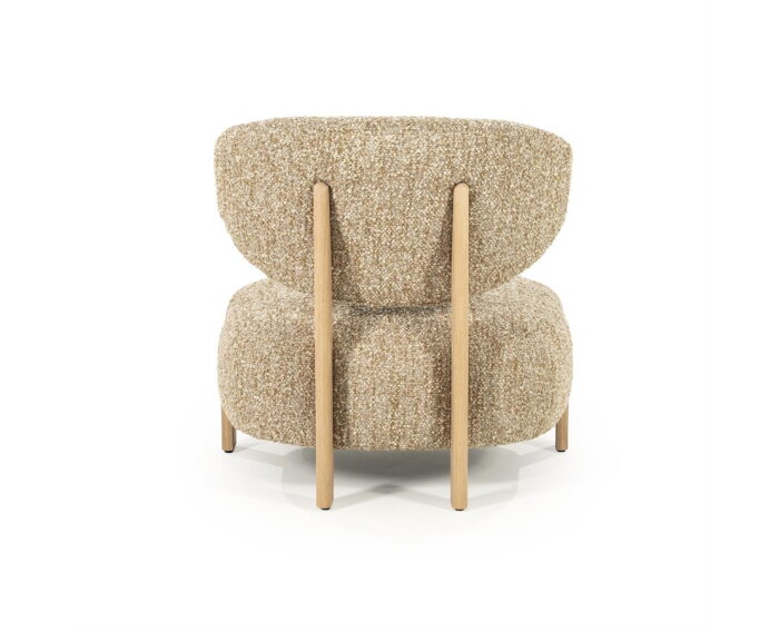 Fauteuil Reza naturel - bay | Eleonora