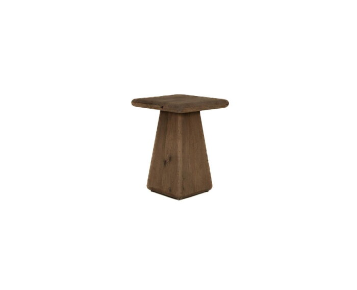 Asti Bijzettafel vierkant bruin 40 cm