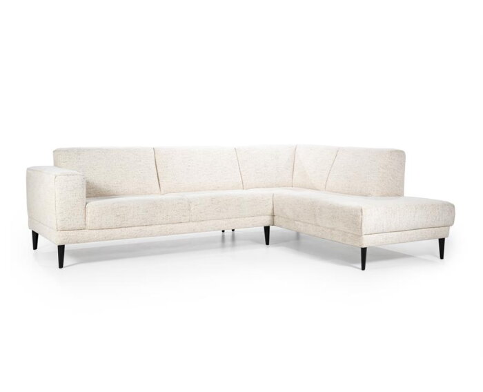 SEVN Dani&euml;lle hoekbank Phat Cream - 277x200 cm - Zelf samen te stellen
