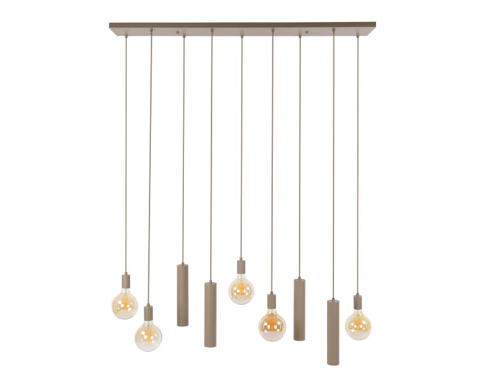 Hanglamp Senso 5+4L - Beige