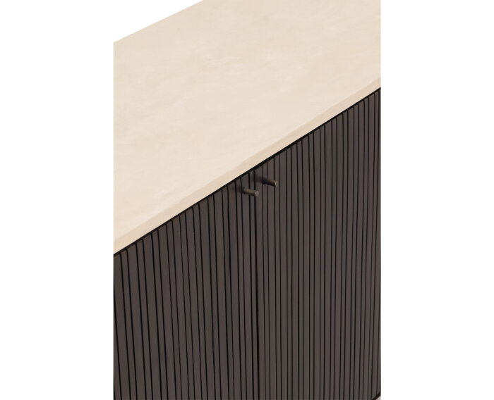 Dresser Maroon, 4 doors,85x180x45 cm, mahogany + mortex