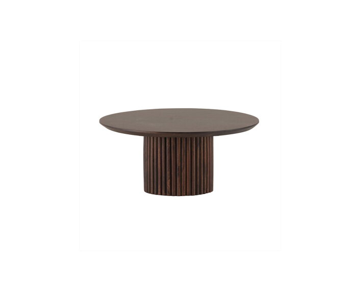 Salontafel Congo Rond 90 cm Mangohout - Walnoot