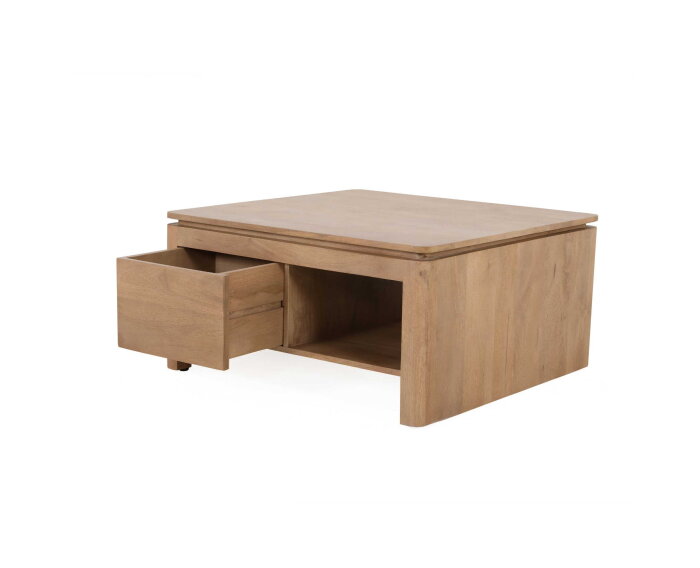 Bovenblad Salontafel Dallas Beige Marmer