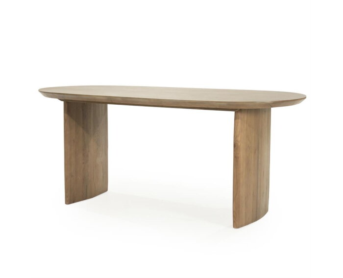 Eettafel Dex 180x90cm - bruin | Eleonora