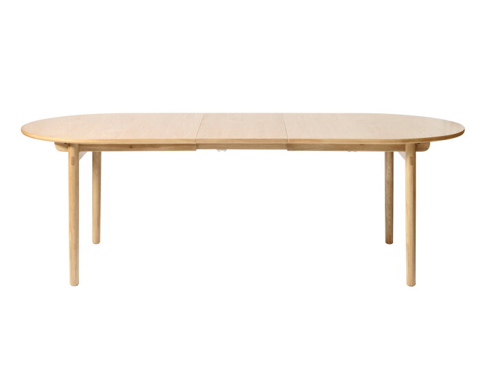 Verlengblad Eettafel Carno ovaal 45x100 cm - Naturel | Meubelplaats