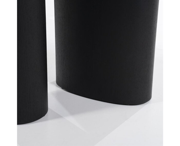 Countertafel Walter 220x80cm - zwart | Eleonora