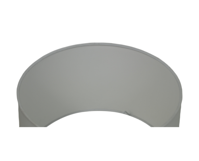 Ronde lampenkap - ø32x20 - Wit - Katoen
