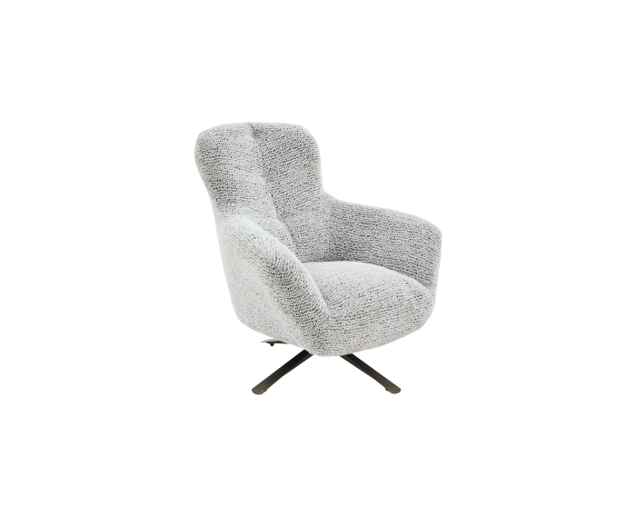 Draaibare Fauteuil Nena Bruin