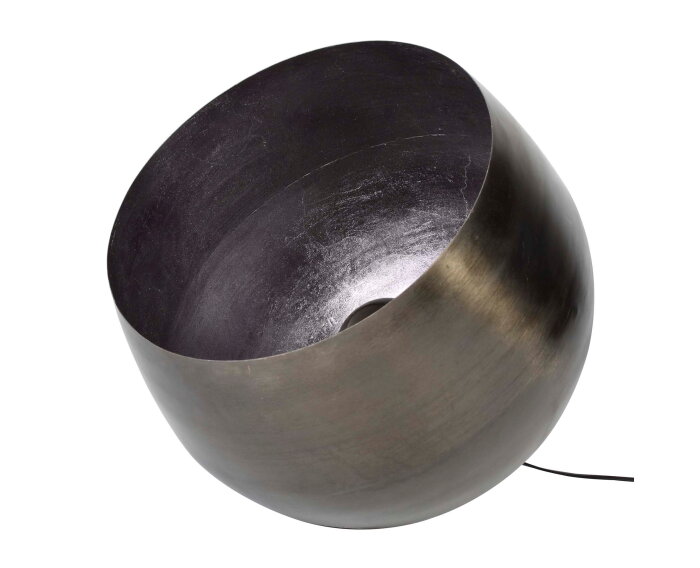 Tafellamp &Oslash;50 basket XL - Zwart nikkel