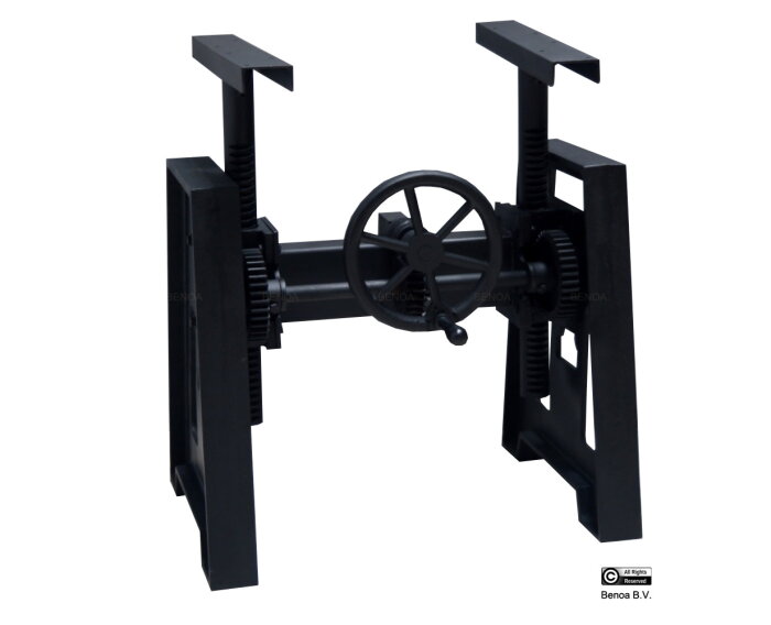 Cast Iron Adjustable Legs for Round Table 70