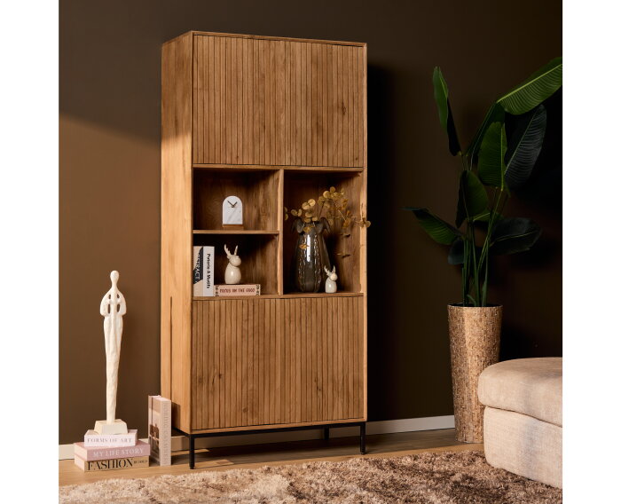 Vakkenkast Madison Natural | 90 cm