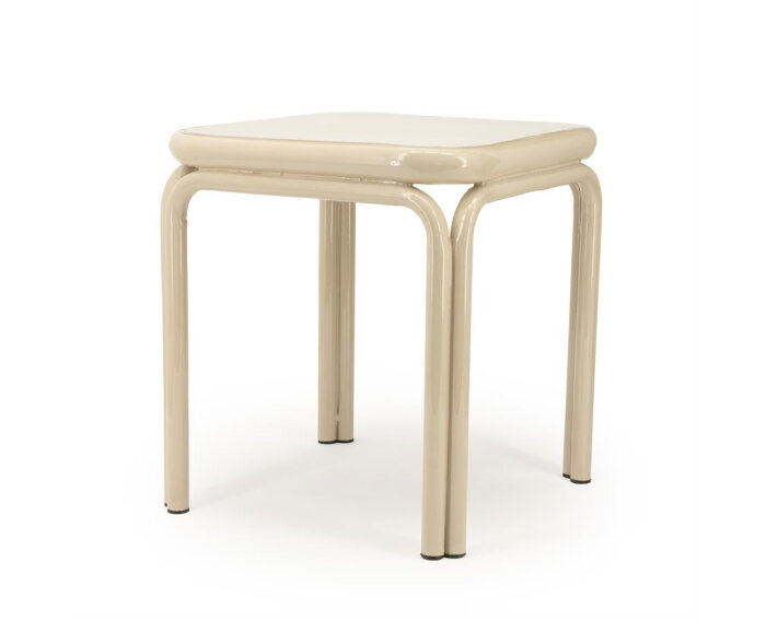 Side table Zilo 43x43cm - beige | BY-BOO