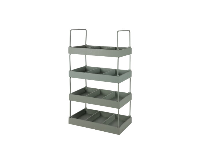 Jort Deco Stapelbak Mdf Jadegroen - WOOOD