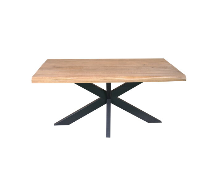 Boomstamtafel Dakota Naturel Mangohout 140 cm