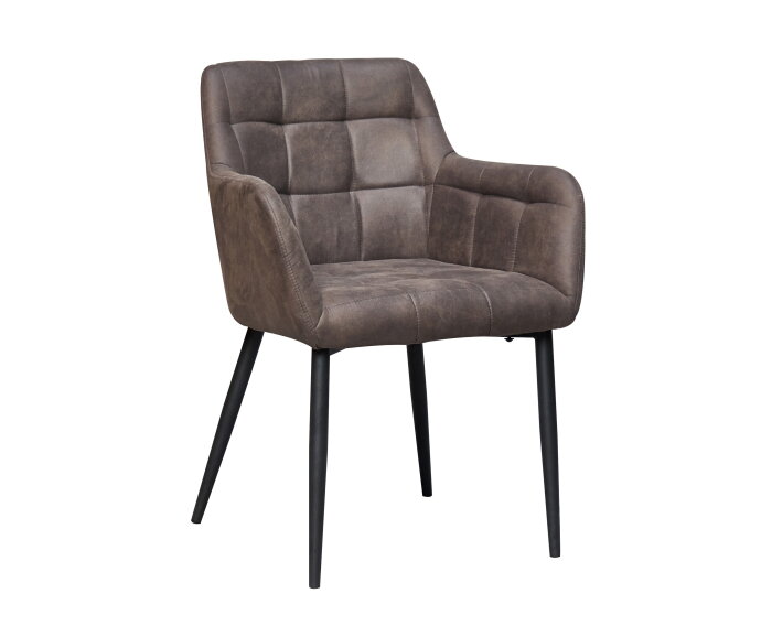 Eetkamerstoel Bronco | Antraciet | Livingfurn