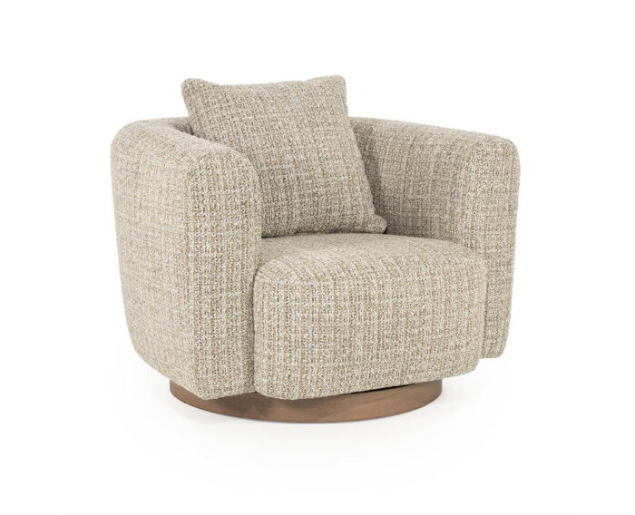 Fauteuil Jordan - taupe | Eleonora