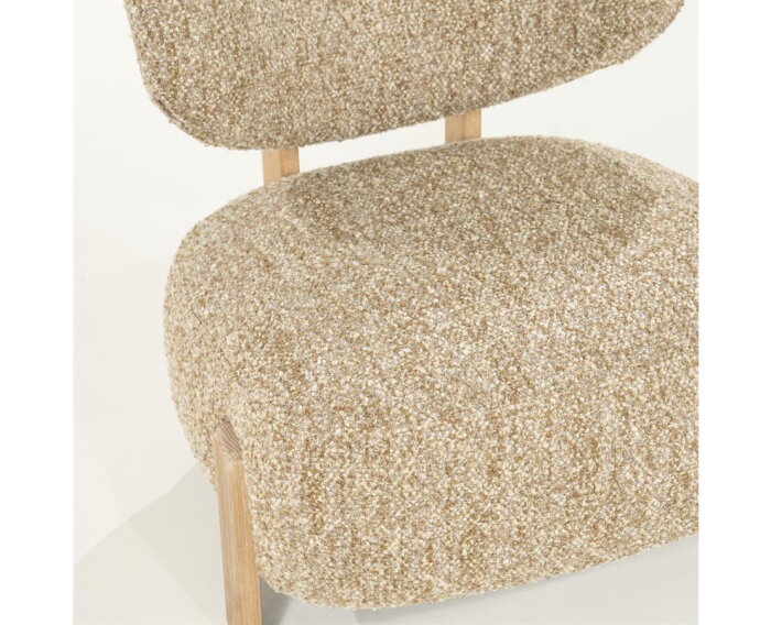 Fauteuil Reza naturel - bay | Eleonora
