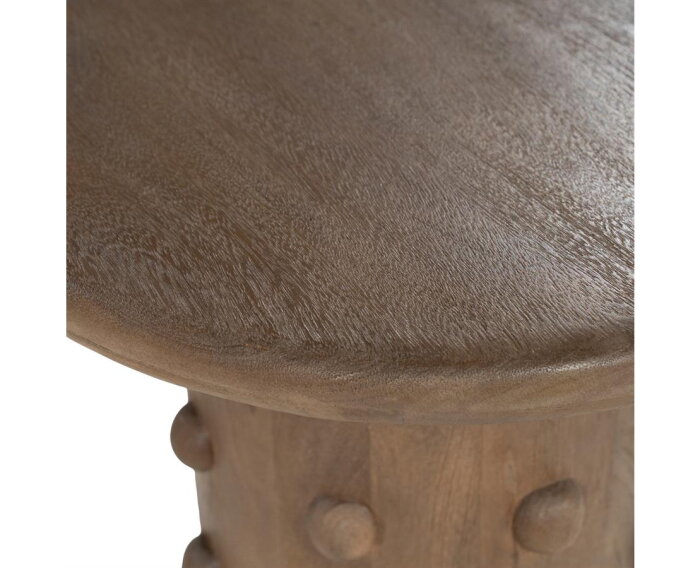 Side table PopDot 52x52cm - bruin | BY-BOO
