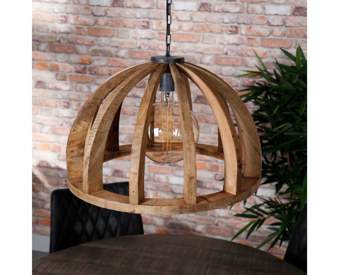Hanglamp Angel Mangohout &Oslash;60cm - Naturel
